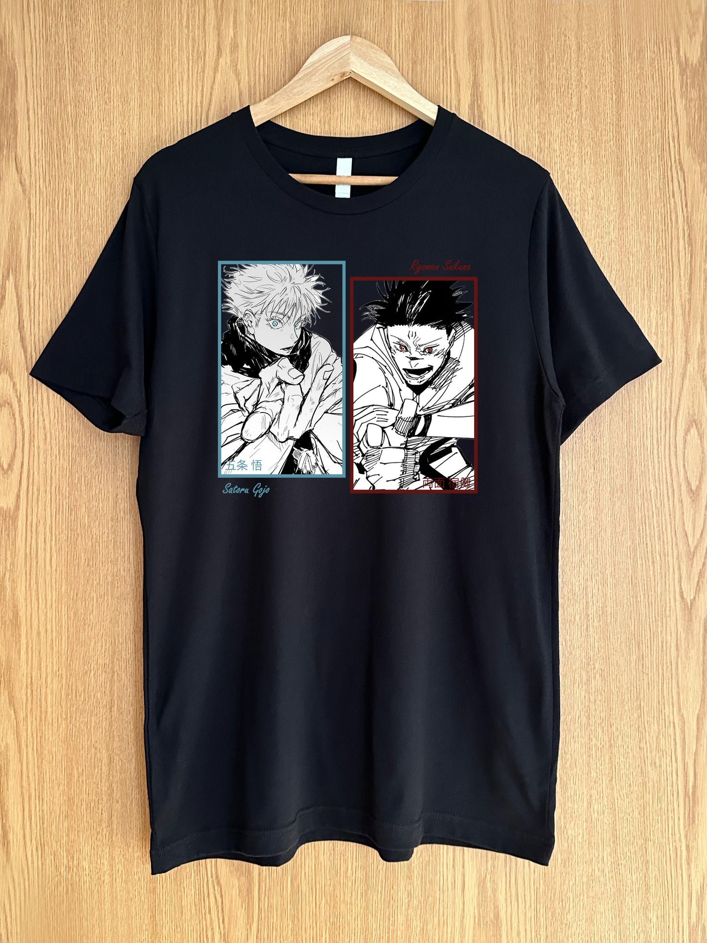 Gojo & Sukuna Jujutsu Kaisen Anime T-Shirt