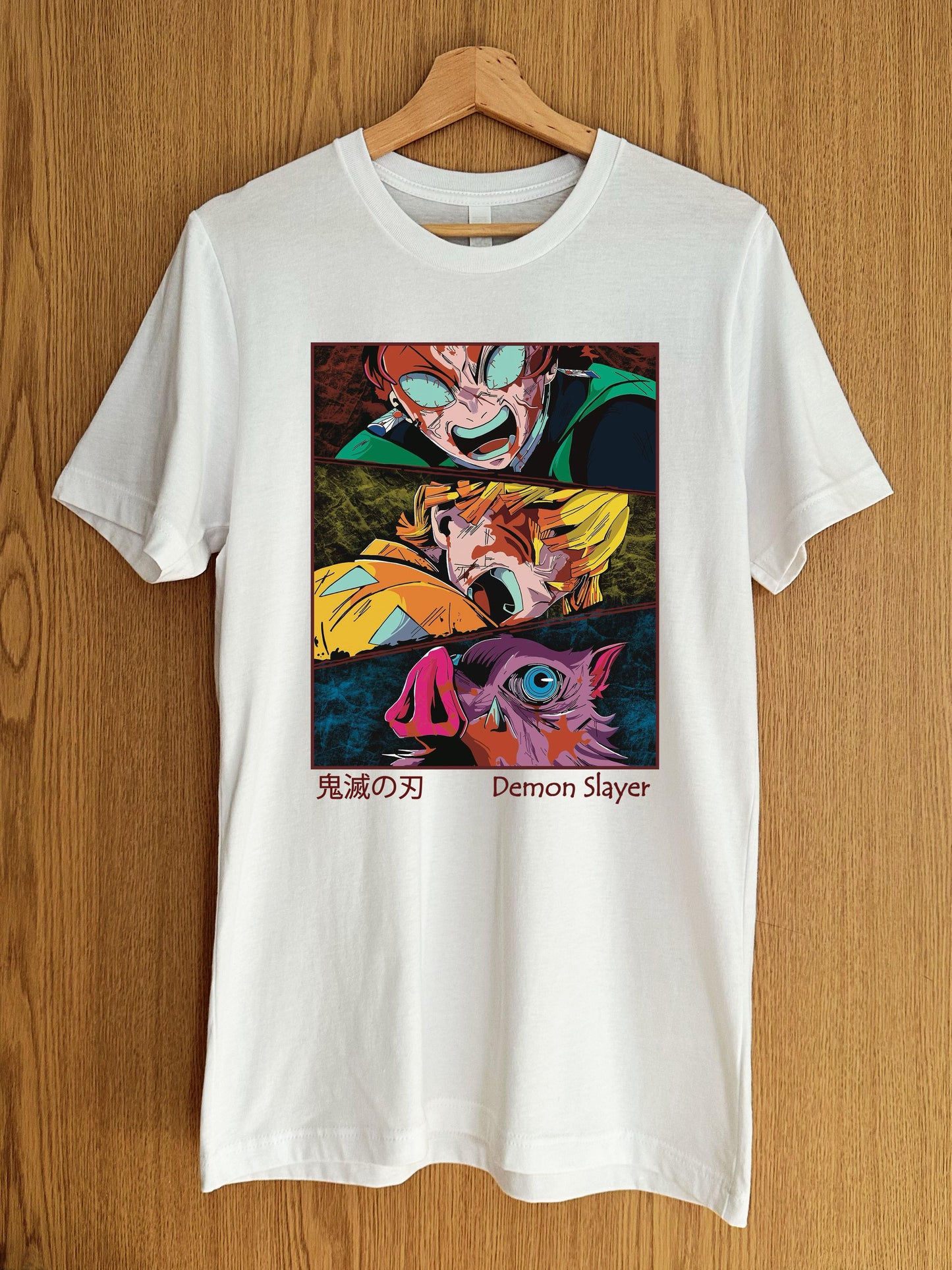 Zenitsu, Tanjiro & Inosuke Demon Slayer T-Shirt