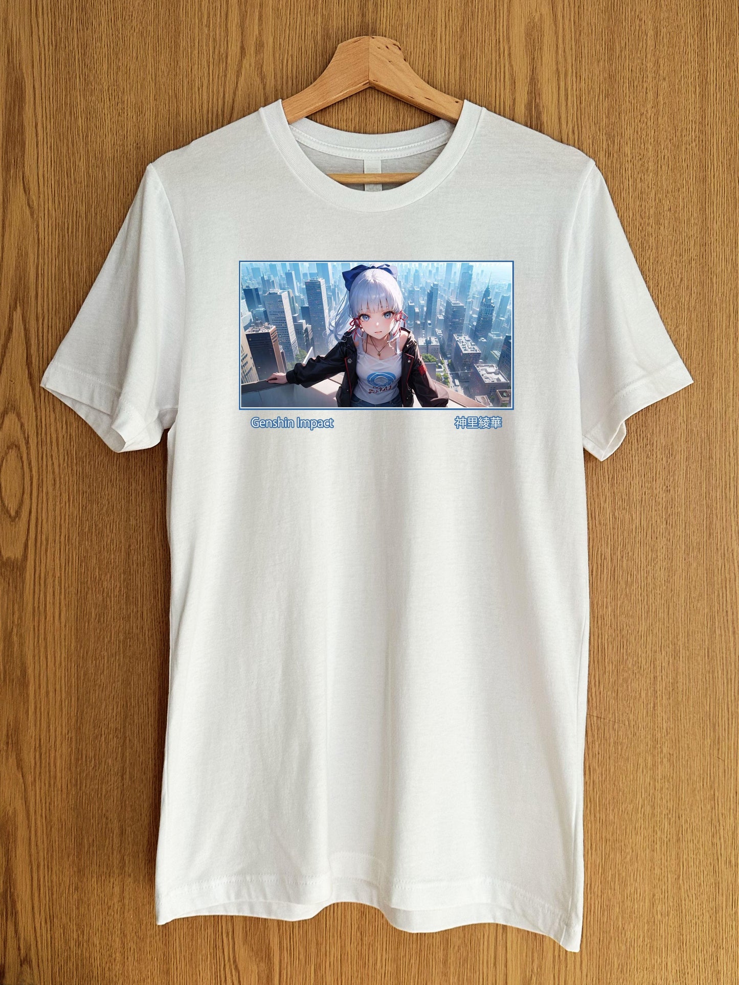 My Store XS / White Genshin Impact - Ayaka Kamisato T-Shirt