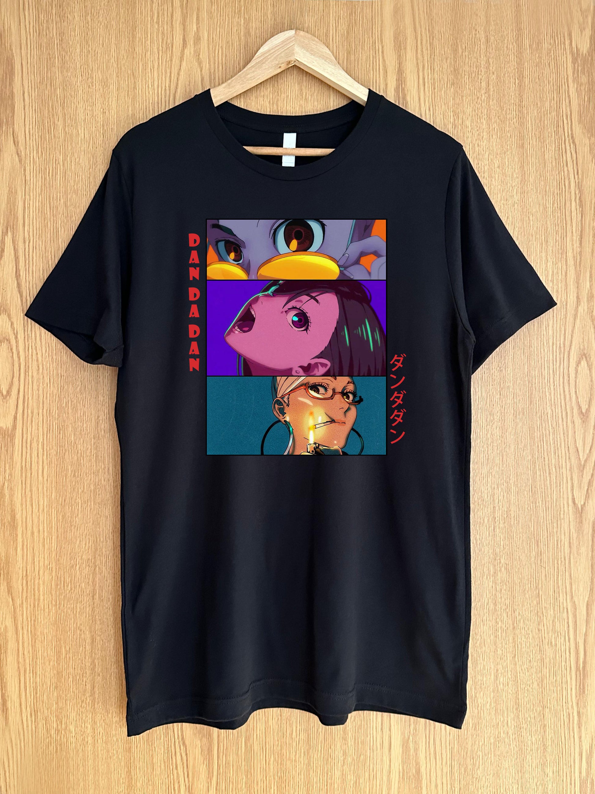 DanDaDan T shirt, Okitoko, Momo Ayase, Turbo Granny, Seiko Ayase, Ken Takakura, Anime T-Shirt