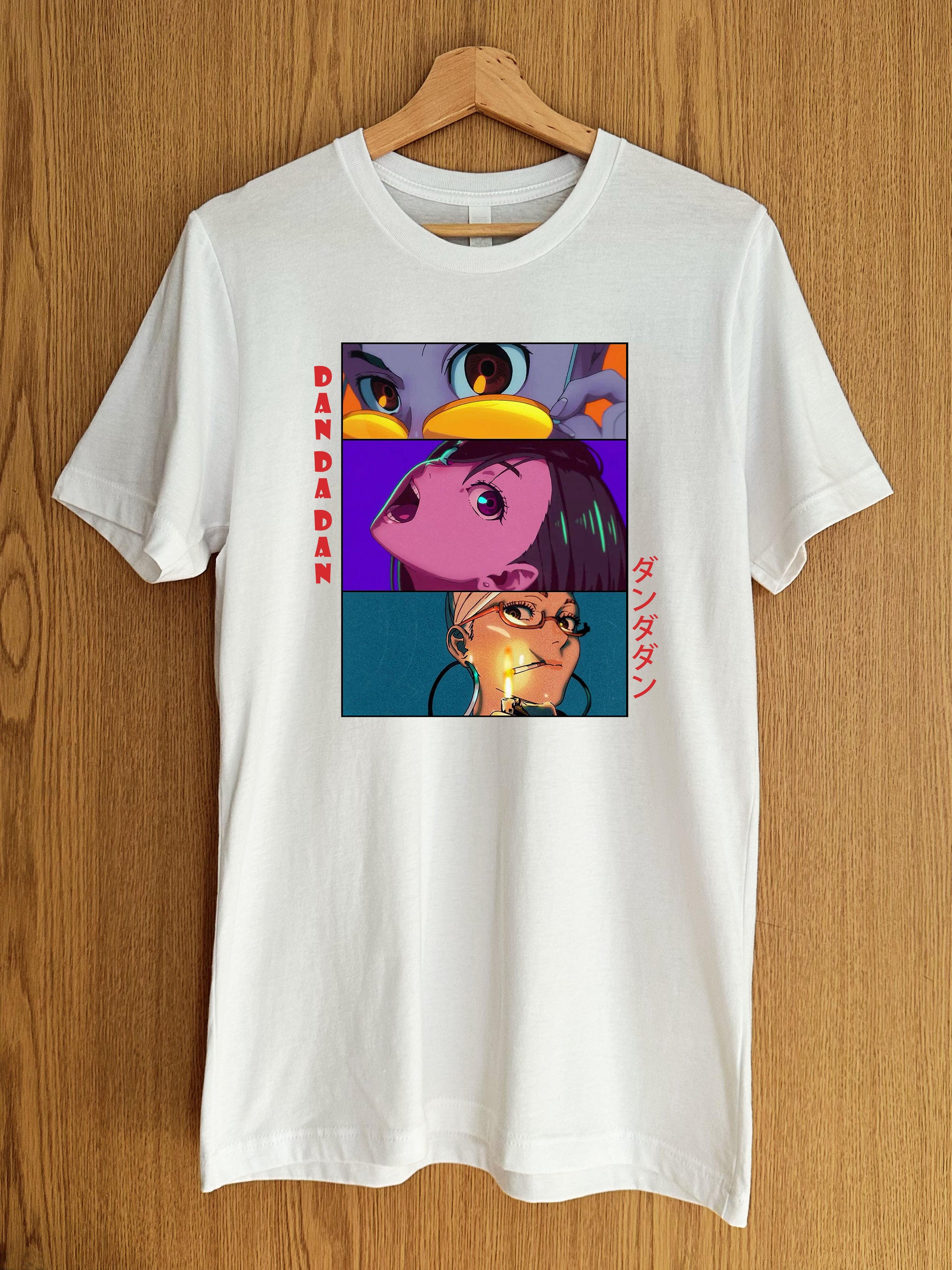 DanDaDan T shirt, Okitoko, Momo Ayase, Turbo Granny, Seiko Ayase, Ken Takakura, Anime T Shirt