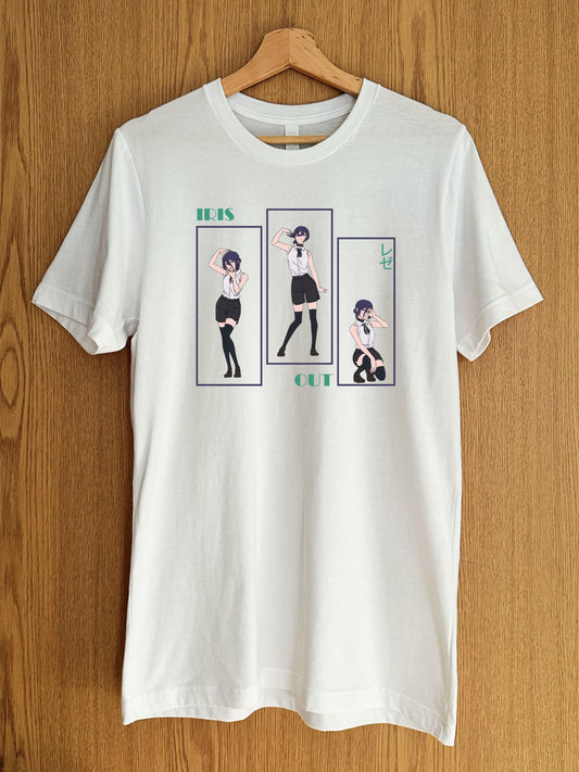 Reze Bomb Demon Anime T-Shirt: Chainsaw Man Clothing