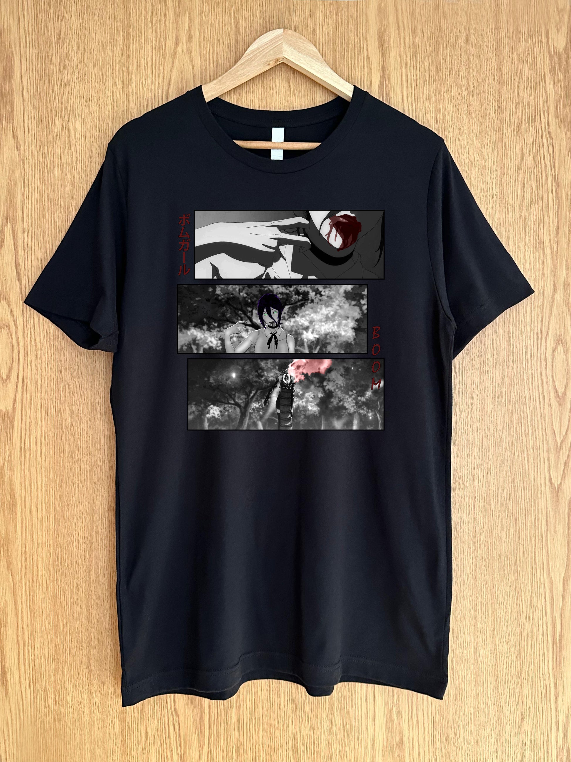 Reze Bomb Demon Anime T Shirt: Chainsaw Man Clothing