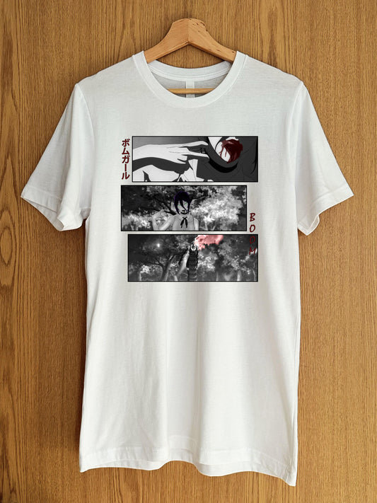 Reze Bomb Demon Anime T-Shirt: Chainsaw Man Clothing