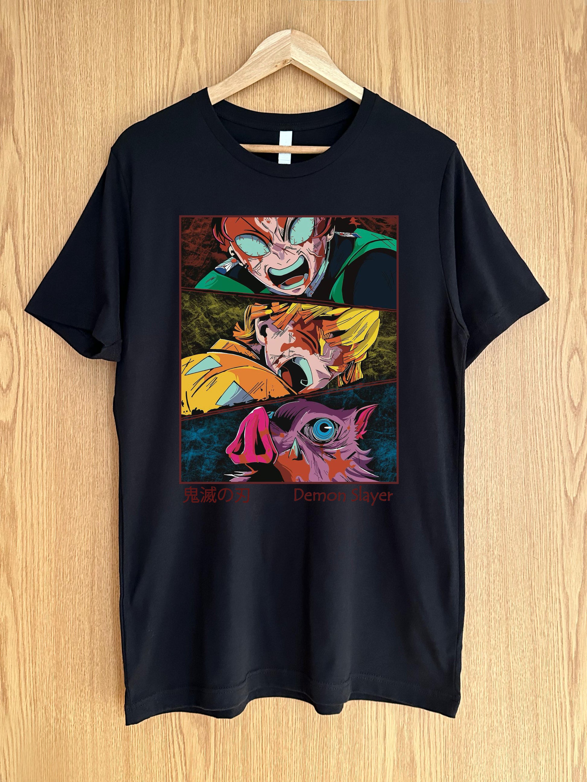 Zenitsu, Tanjiro & Inosuke Demon Slayer T-Shirt
