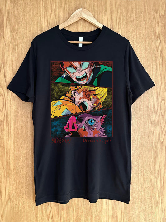 Zenitsu, Tanjiro & Inosuke Demon Slayer T-Shirt