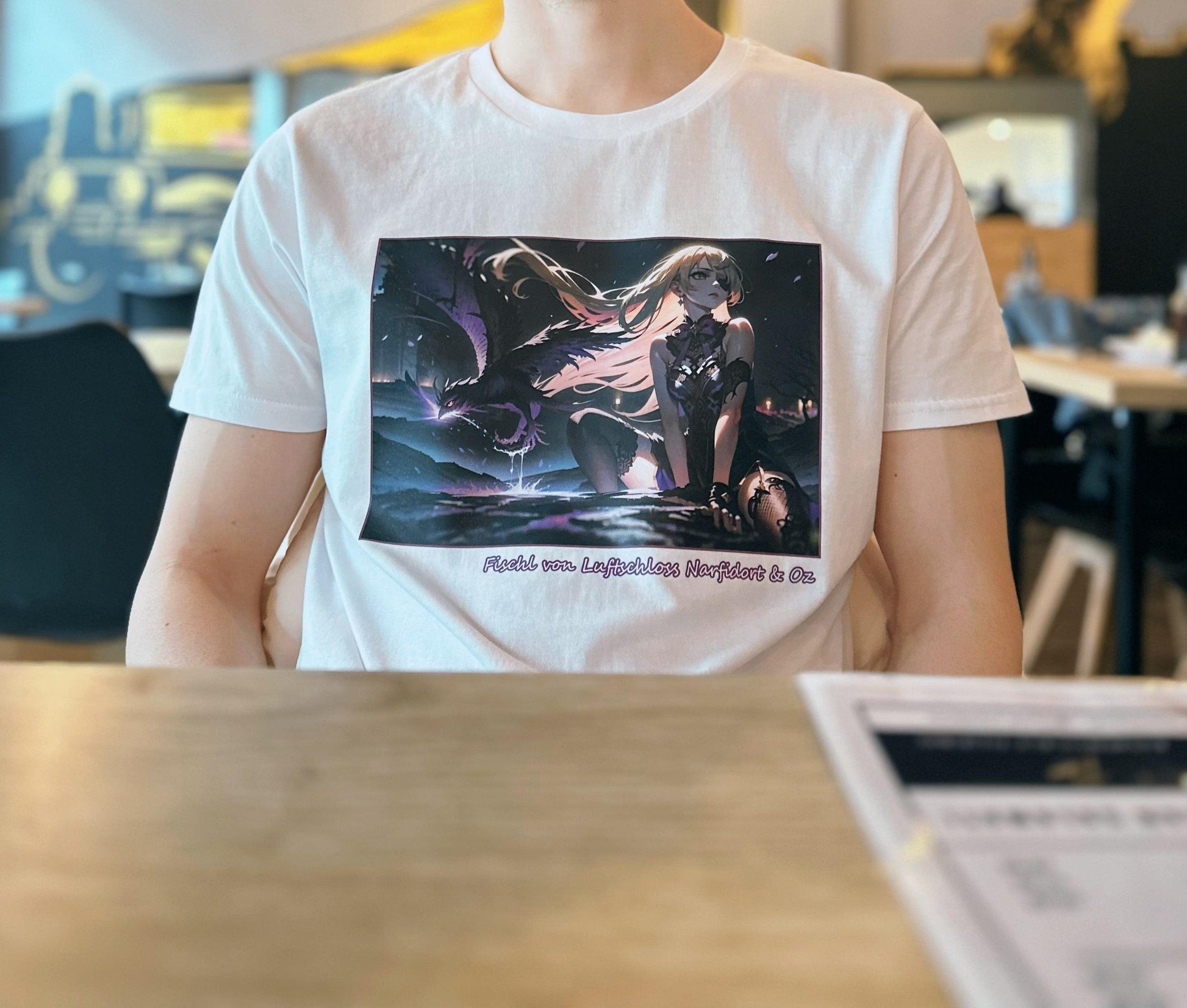 My Store Genshin Impact - Fischl & Oz T-Shirt
