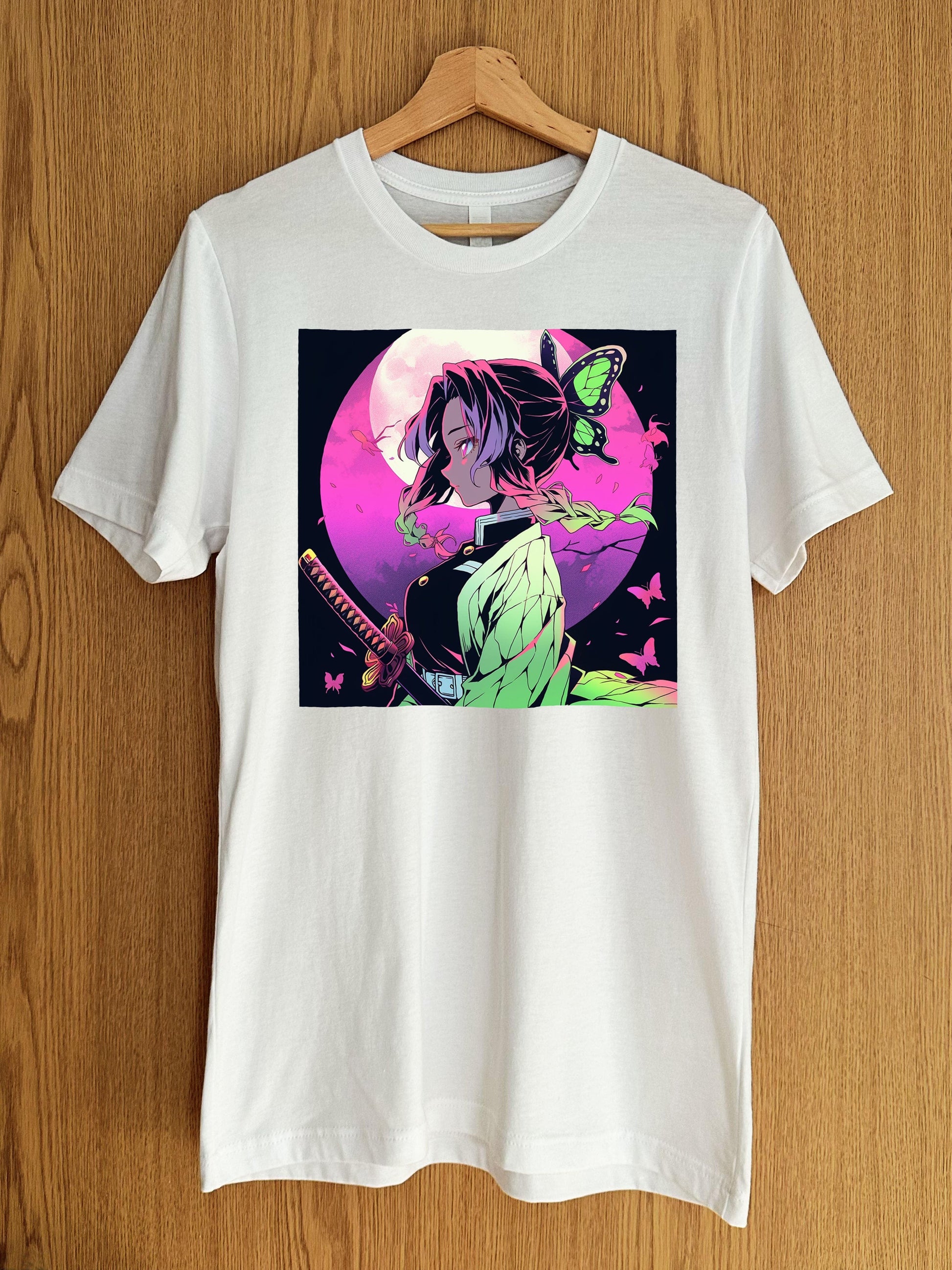 My Store XS / Full Color Demon Slayer - Shinobu Kocho T-Shirt